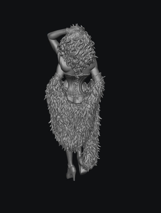 SW9306 Burlesque Girl Brandy