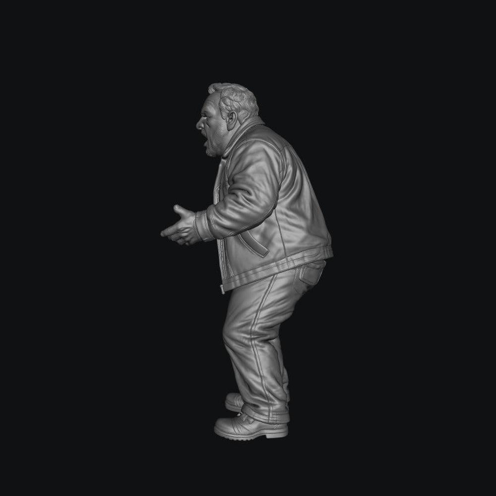 SW9569 Drunk Male Fighting 4 1:35/1:32 Scale 'Hand Painted'