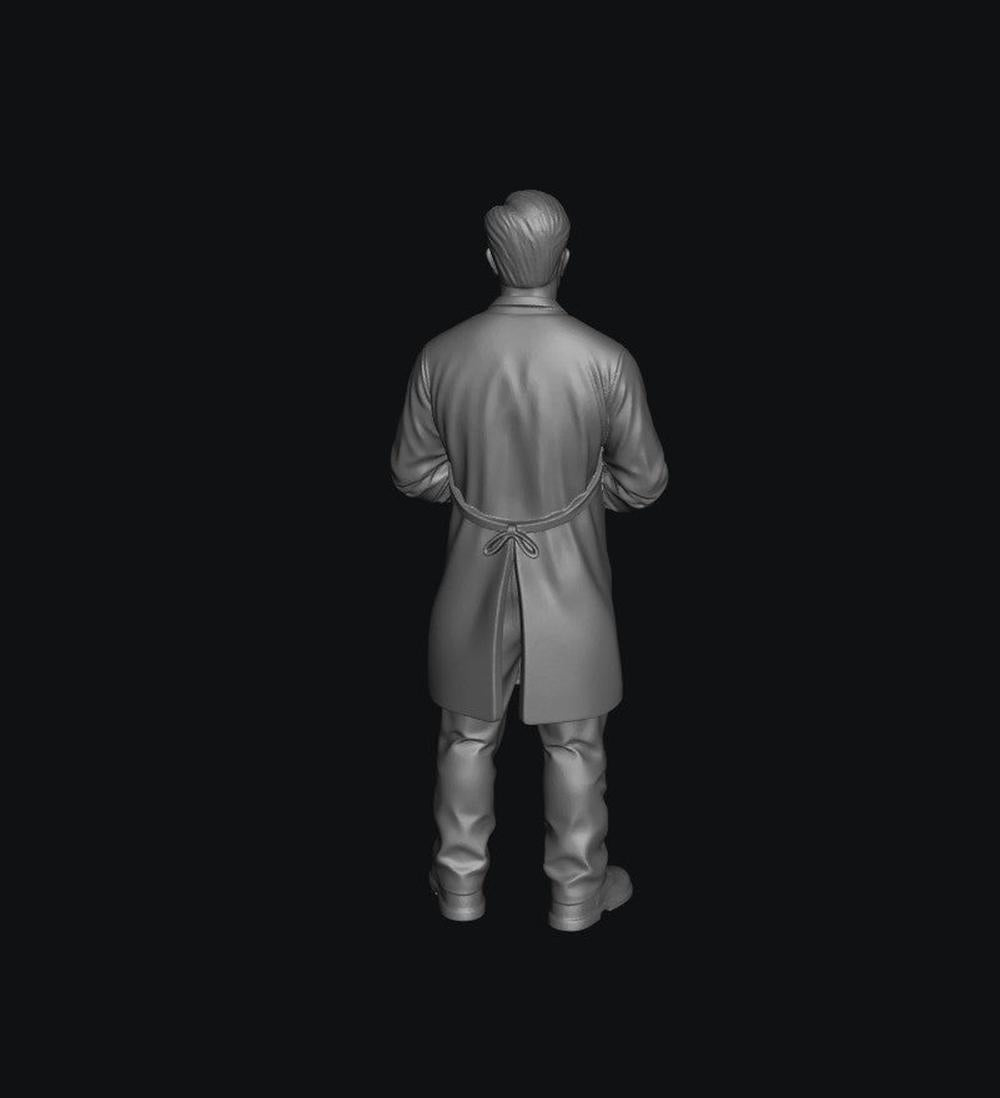 SW3077 Male Shop Keeper 1:35/1:32 Scale 'Hand Painted'
