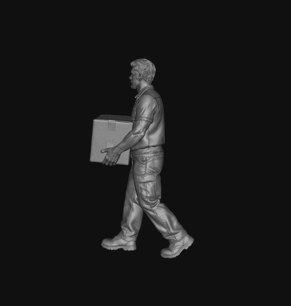 SW9605 Removels Company Workers 6 1:35/1:32 Scale 'Hand Painted'