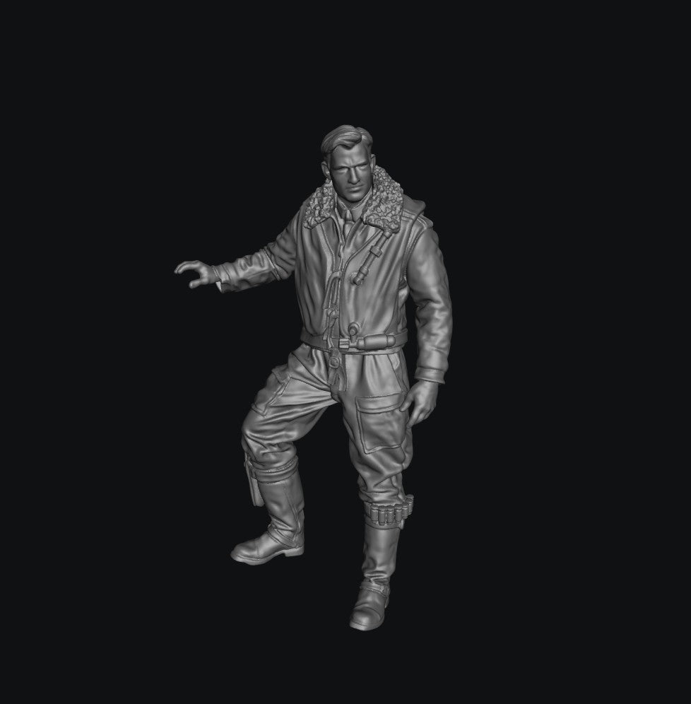 SW5040 WW2 German Pilot A 1:35/1:32 Scale 'Hand Painted'