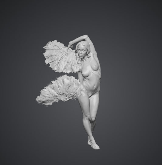 SW2204 Nude Burlesque Dancer