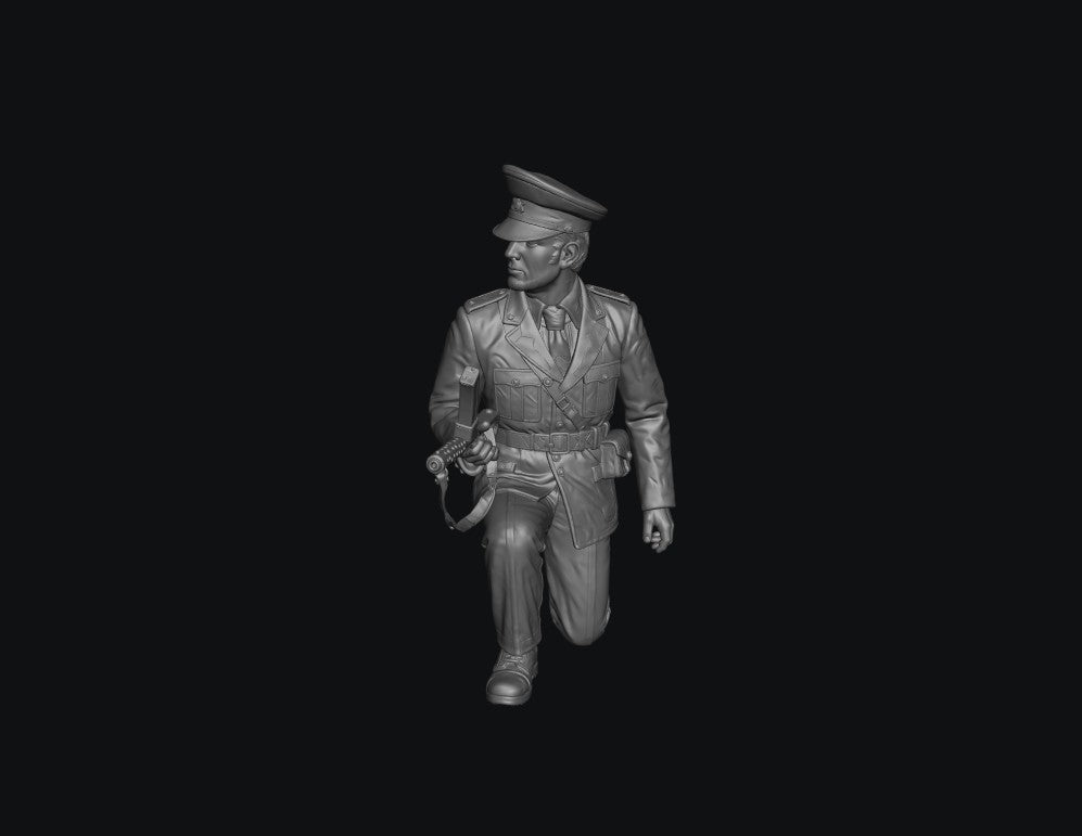 SW9606 RUC 1970's Officer 1 1:35/1:32 Scale 'Hand Painted'