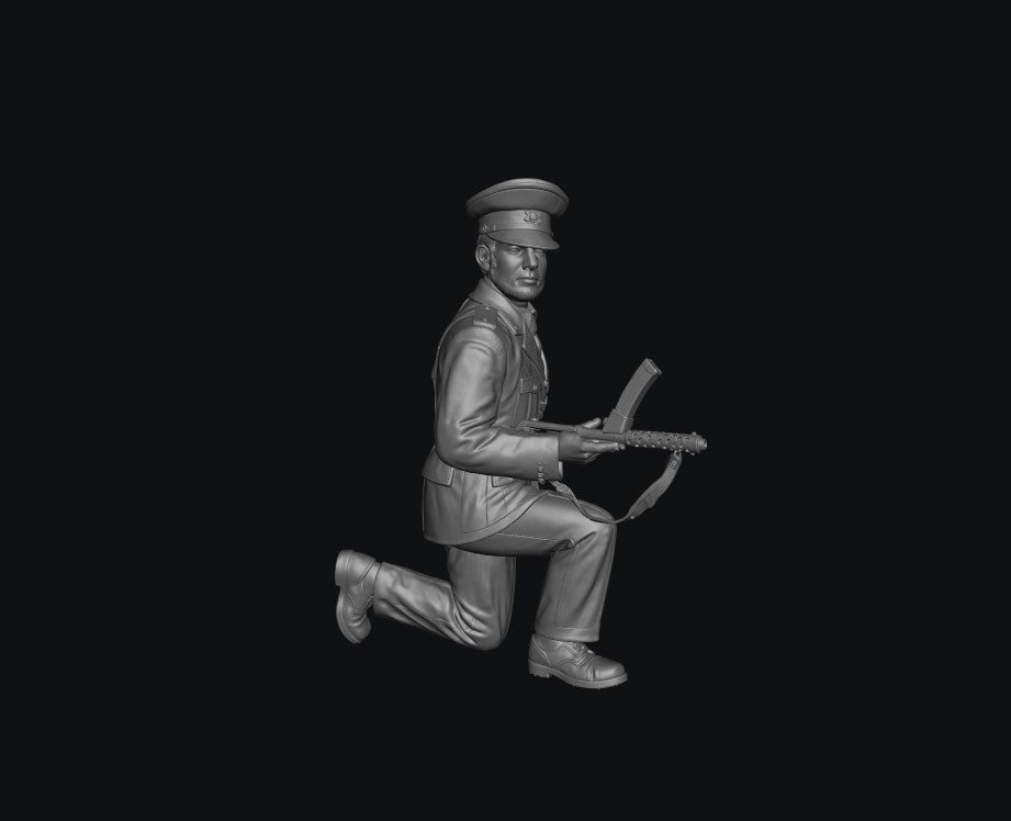 SW9606 RUC 1970's Officer 1 1:35/1:32 Scale 'Hand Painted'