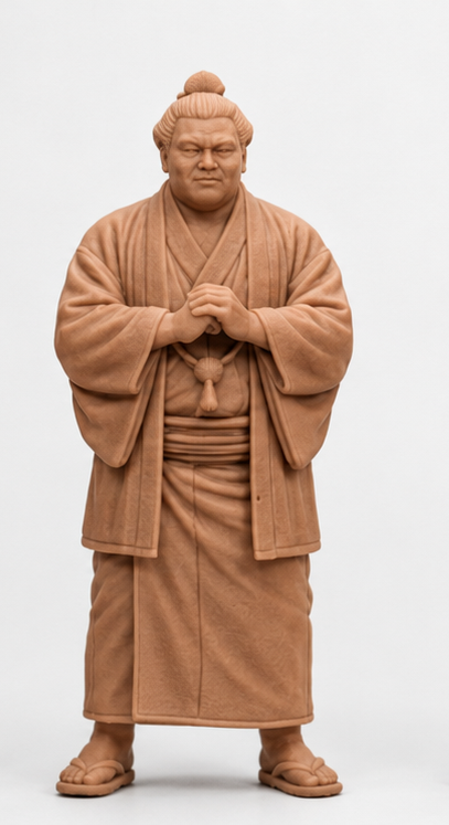 SW9341 Sumo Wrestlers 1:35/1:32 Scale 'Hand Painted'