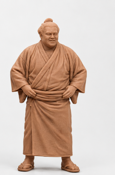 SW9341 Sumo Wrestlers 1:35/1:32 Scale 'Hand Painted'
