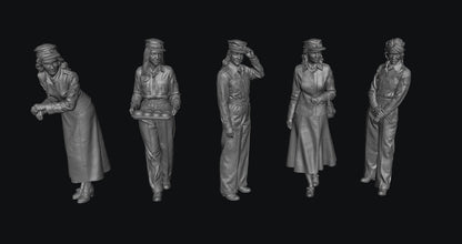 SW9321 WW2 Red Cross Females