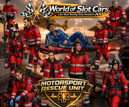 WOSC999 - Trackside Rescue Crew - Paramedics with Stretcher