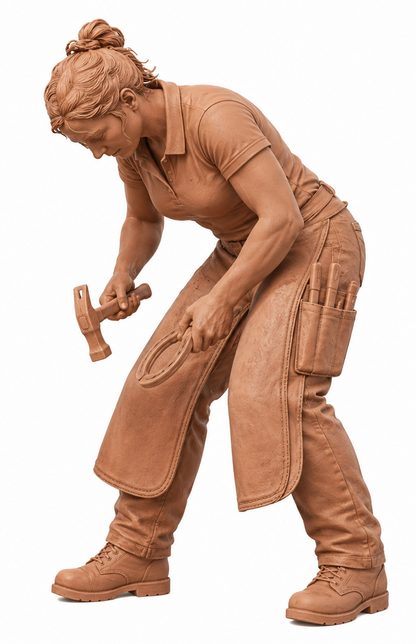 SW9507 Modern Female Farrier
