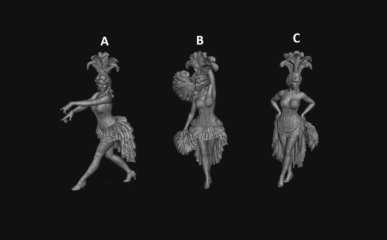 SW2205 Burlesque Girls 1