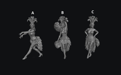 SW2205 Burlesque Girls 1