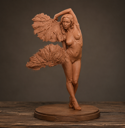 SW2204 Nude Burlesque Dancer