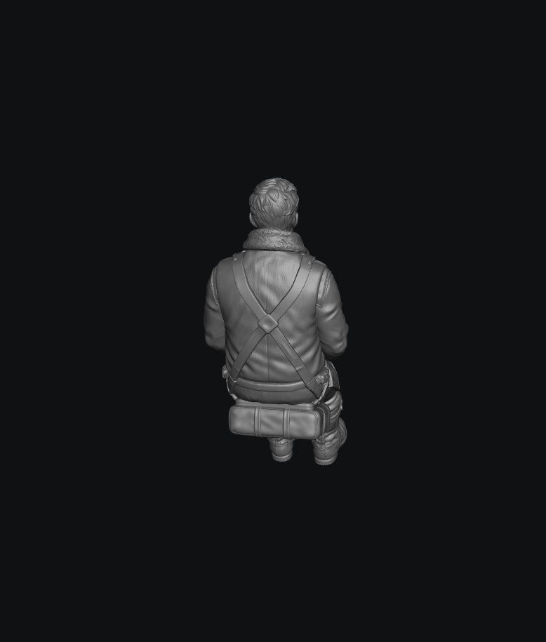 SW1154 WW2 RAF Pilot B 1:35/1:32 Scale 'Hand Painted'