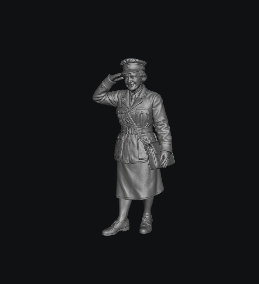 SW1154 WW2 RAF WAAF Saluting B 1:35/1:32 Scale 'Hand Painted'