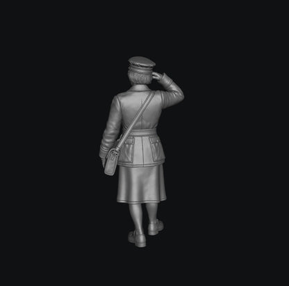 SW1154 WW2 RAF WAAF Saluting B 1:35/1:32 Scale 'Hand Painted'
