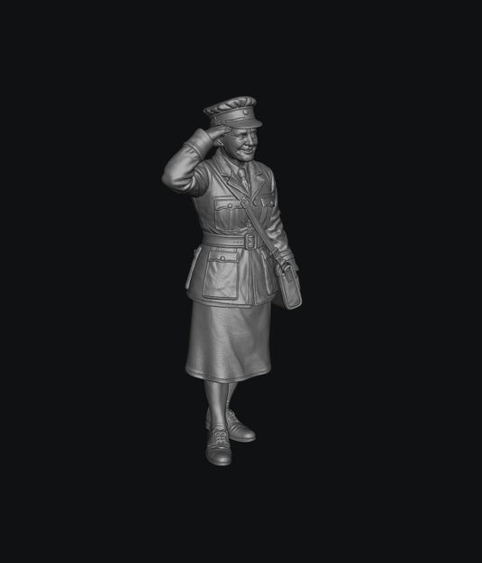 SW1154 WW2 RAF WAAF Saluting B 1:35/1:32 Scale 'Hand Painted'