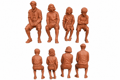 SW2219 Swallows and Amazons Children 1:35/1:32 Scale 'Hand Painted'