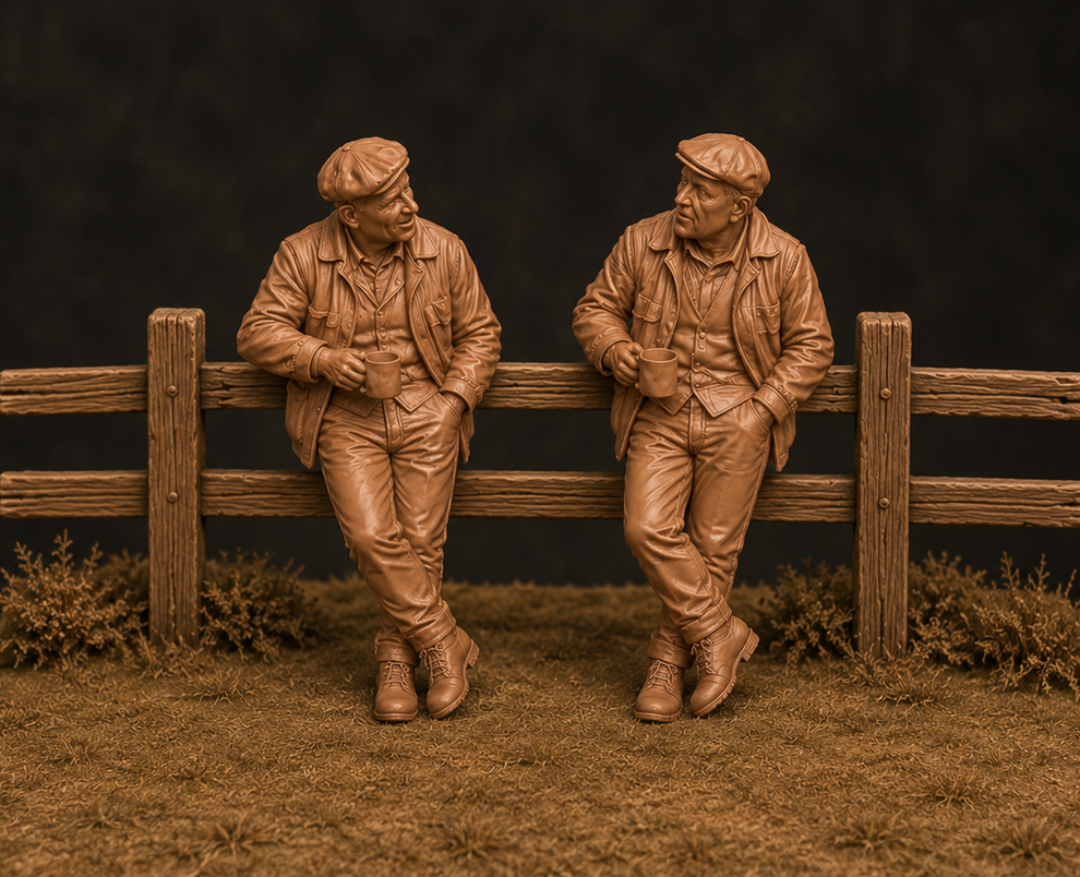 SW3126 Farm Hands Resting β Scale Strictly Figures