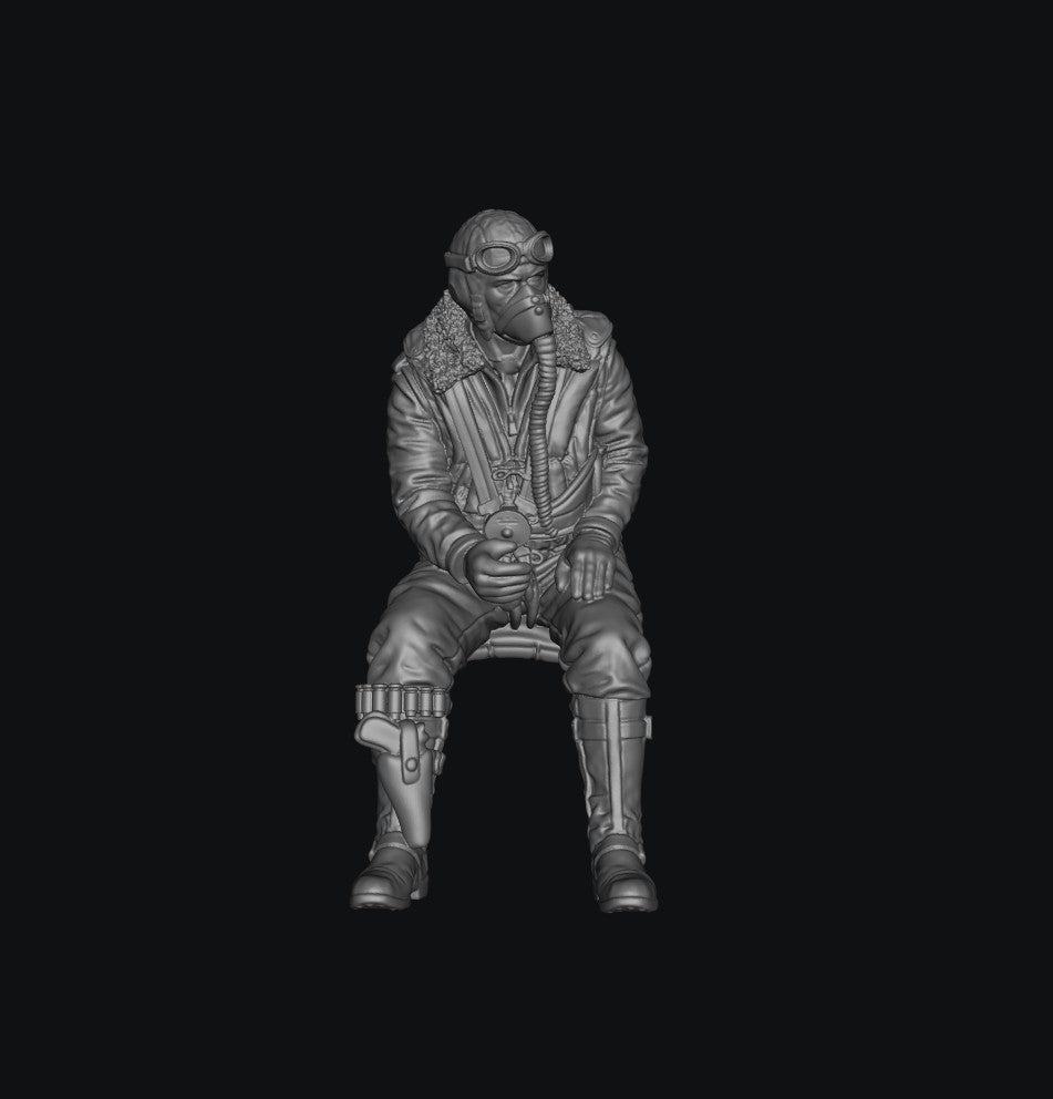 SW5041 WW2 German Pilot A 1:35/1:32 Scale 'Hand Painted'