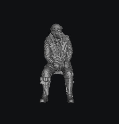SW5041 WW2 German Pilot A 1:35/1:32 Scale 'Hand Painted'