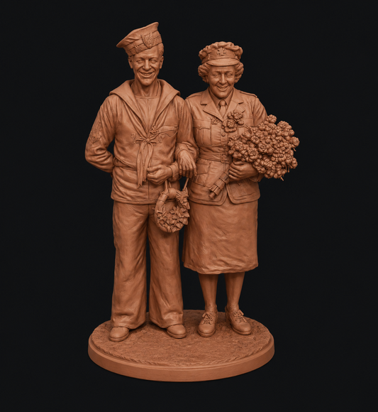 SW9331 WW2 Wedding Couple