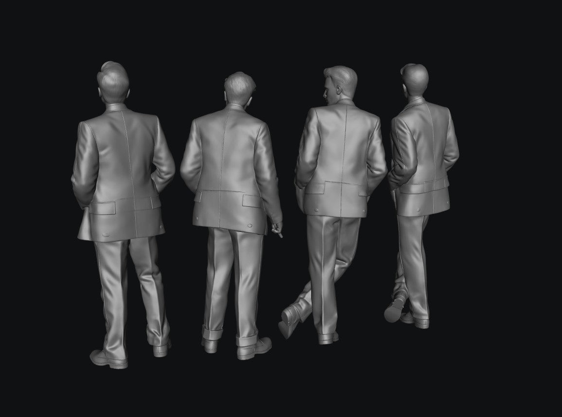 SW9604 1950's Teddy Boys 1:35/1:32 Scale 'Hand Painted'