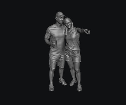 WOSC001 - Race Day Spectator - The Couple – Shared Moment