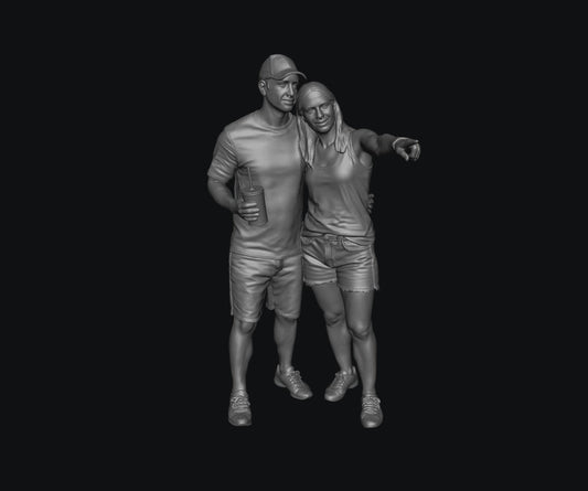 WOSC001 - Race Day Spectator - The Couple – Shared Moment