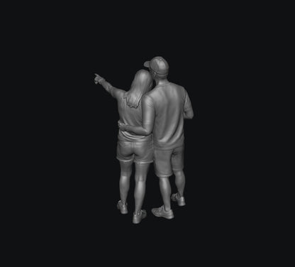 WOSC001 - Race Day Spectator - The Couple – Shared Moment