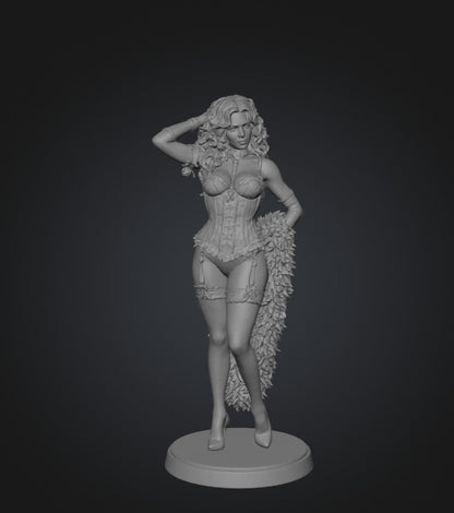 SW9306 Burlesque Girl Cherry