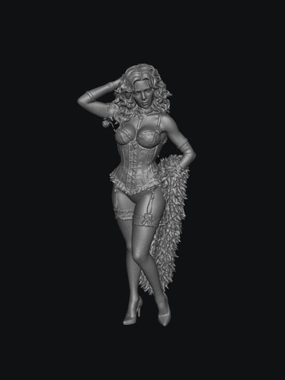 SW9306 Burlesque Girl Cherry