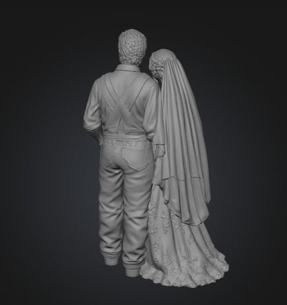 SW5111 Wedding Bride and Farmer