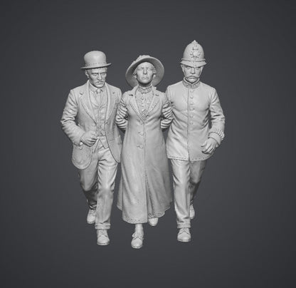 SW9320 Arrested Women's Suffrage Lady