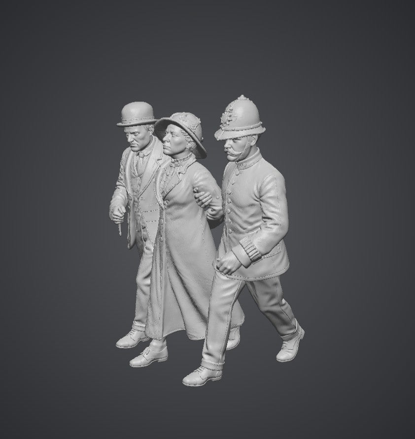SW9320 Arrested Women's Suffrage Lady