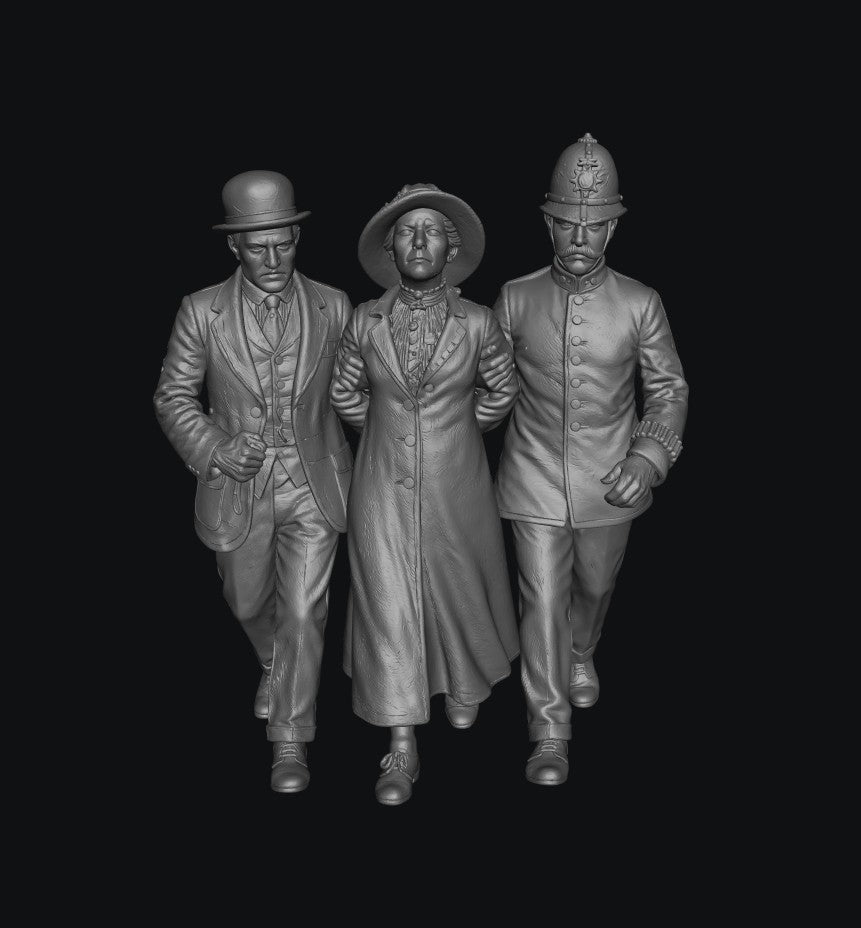 SW9320 Arrested Women's Suffrage Lady
