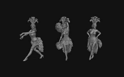 SW2205 Burlesque Girls 1