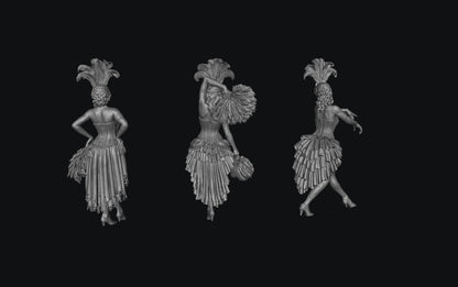 SW2205 Burlesque Girls 1