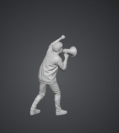 SW3122 Man with Megaphone