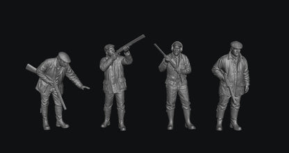 SW9332 Farmers with Shotguns