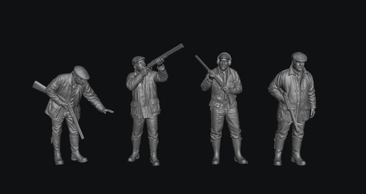 SW9332 Farmers with Shotguns