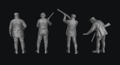 SW9332 Farmers with Shotguns