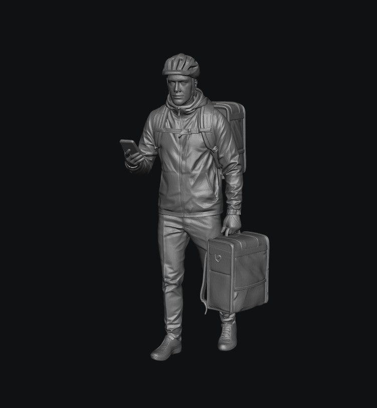 SW3336 Delivery Driver 1:35/1:32 Scale 'Hand Painted'
