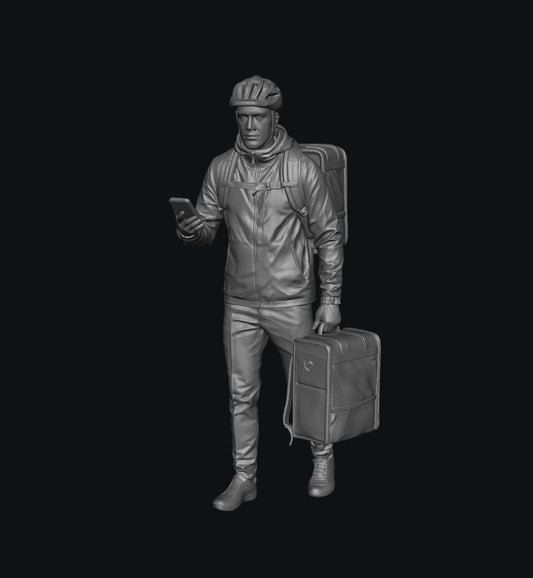 SW3336 Delivery Driver 1:35/1:32 Scale 'Hand Painted'