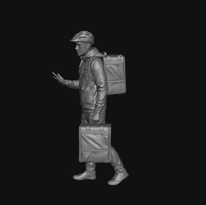 SW3336 Delivery Driver 1:35/1:32 Scale 'Hand Painted'