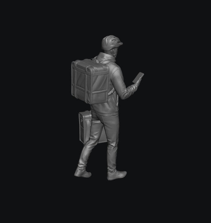 SW3336 Delivery Driver 1:35/1:32 Scale 'Hand Painted'