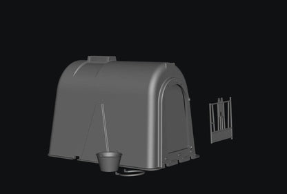 MF002 1:32 Scale Calf Hutch
