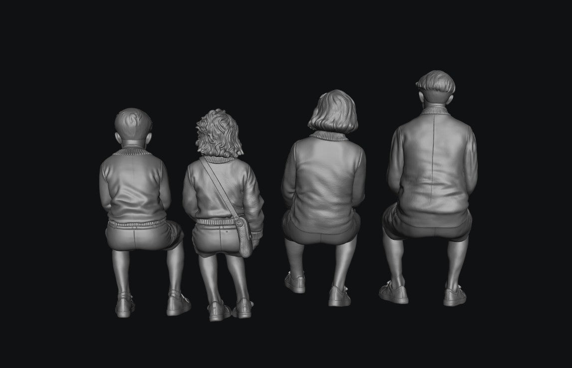 SW2219 Swallows and Amazons Children 1:35/1:32 Scale 'Hand Painted'