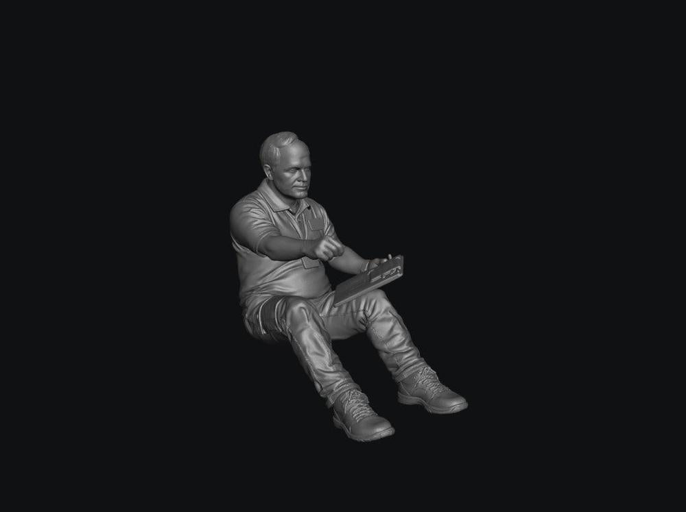 WOSC016 - Driver Personalities - The Delivery Driver 1:35/1:32 Scale 'Hand Painted'