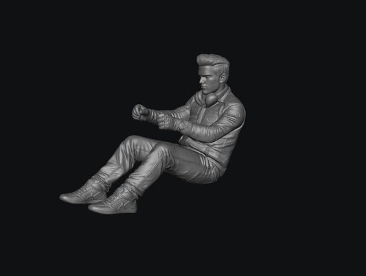 WOSC016 - Driver Personalities - The Focused Racing Enthusiast 1:35/1:32 Scale 'Hand Painted'