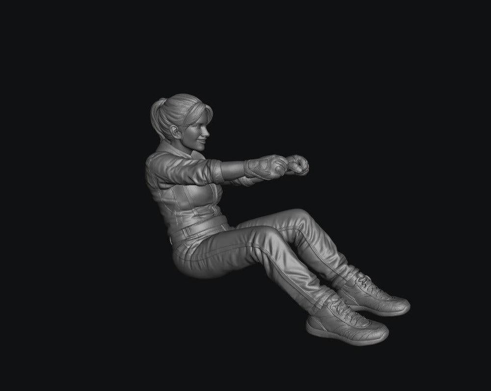 WOSC016 - Driver Personalities - The Young Racedriver 1:35/1:32 Scale 'Hand Painted'